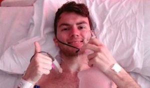 Stephen Sutton who raised £3 million for cancer research. 